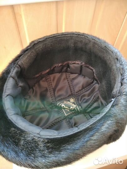 Меховая мужская кепка