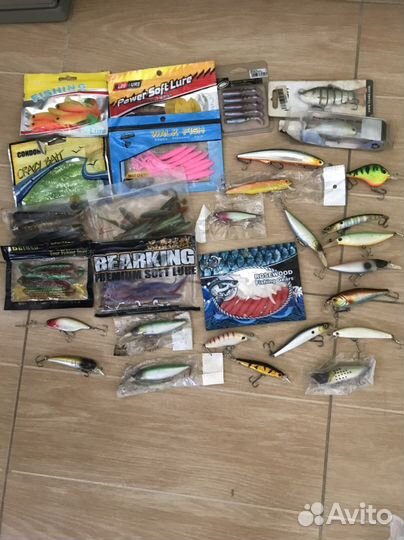 Воблеры и резина