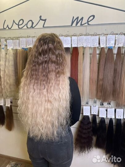 Голливудское наращивание волос