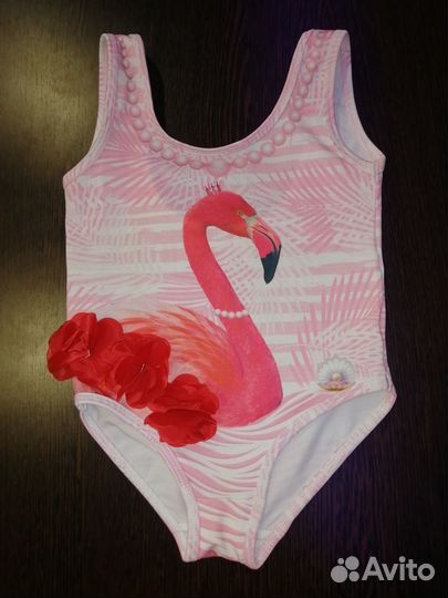 Купальник для девочки dysot+очки в подарок