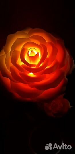 Светильники цветы из изолона