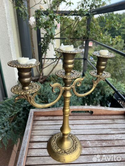 Подсвечник канделябр