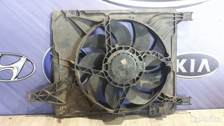 Вентилятор радиатора охлаждения двигателя диффузор