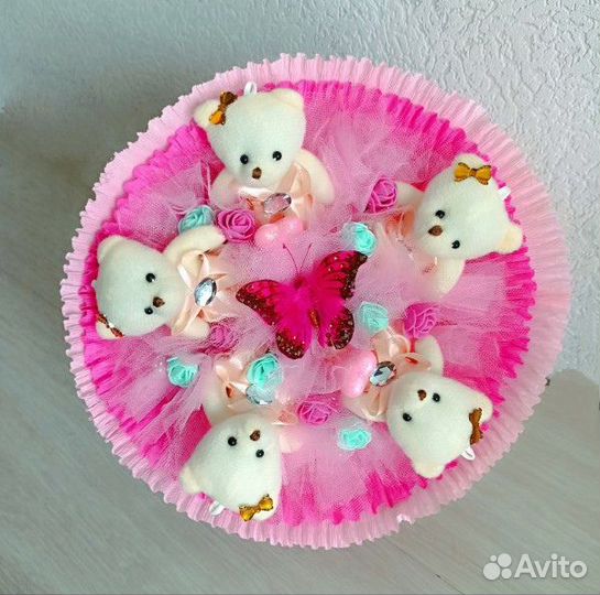 Букет из игрушек