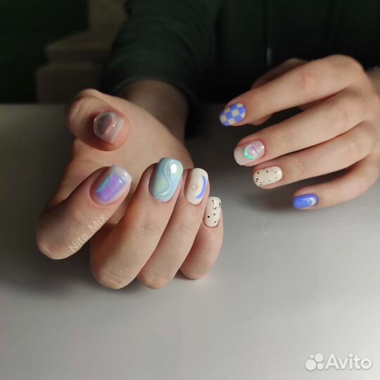 Маникюр, педикюр, наращивание ногтей