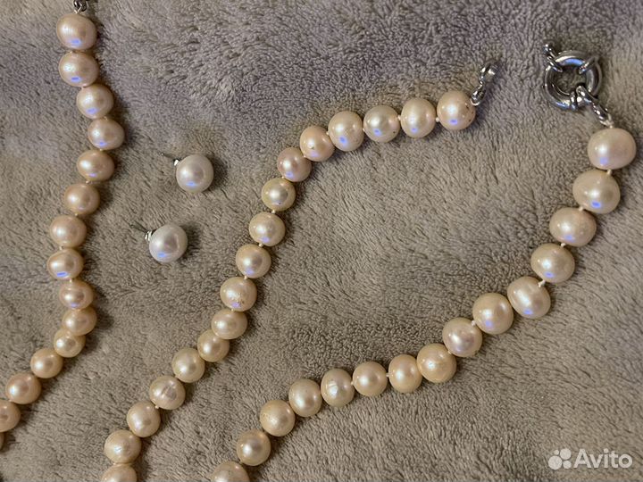 Украшения из натурального жемчуга