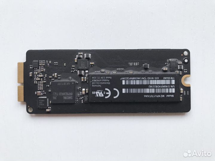 Apple SSD 1TB оригинал (2013-2015)