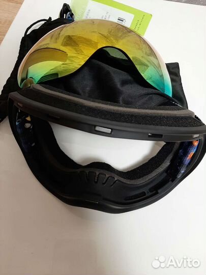 Горнолыжные очки vector/линза на магнитах