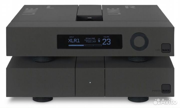 Block audio - line & power block - предусилитель