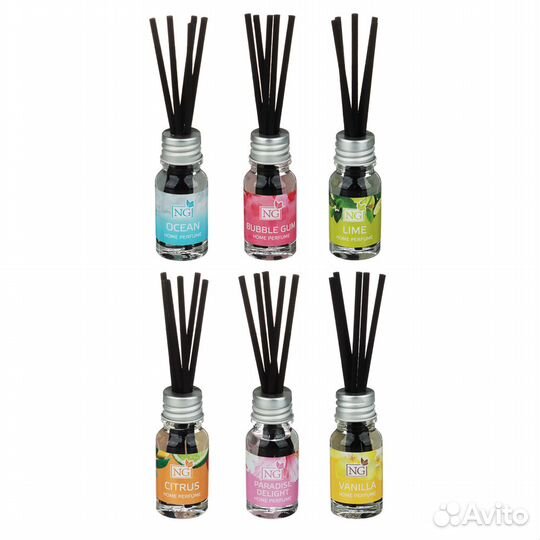 Ароматизатор диффузор 10 мл, бабл. гам, цитрус,лай
