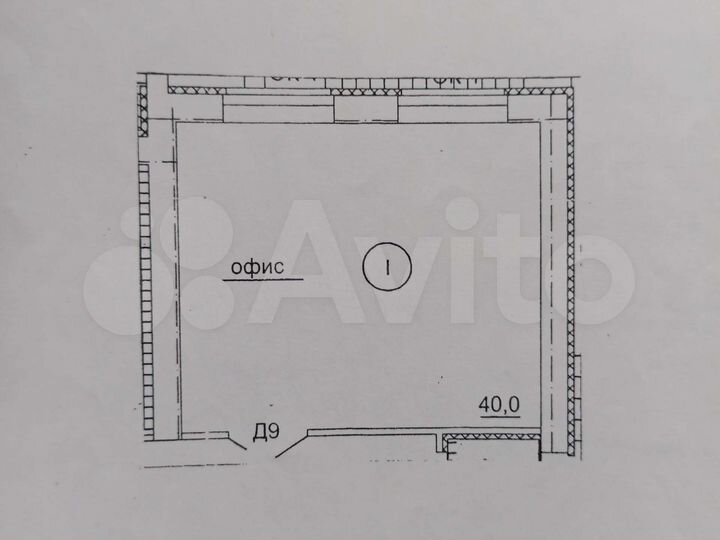 Офис, 40.5 м²
