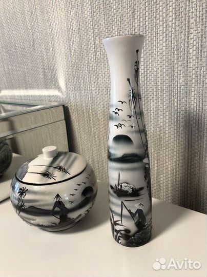 Ваза сахарница керамика коллекционные