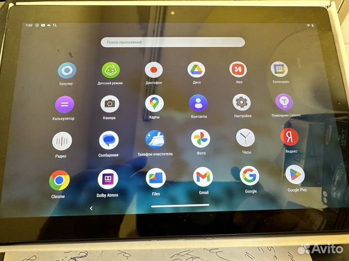 Планшет lenovo tab m10