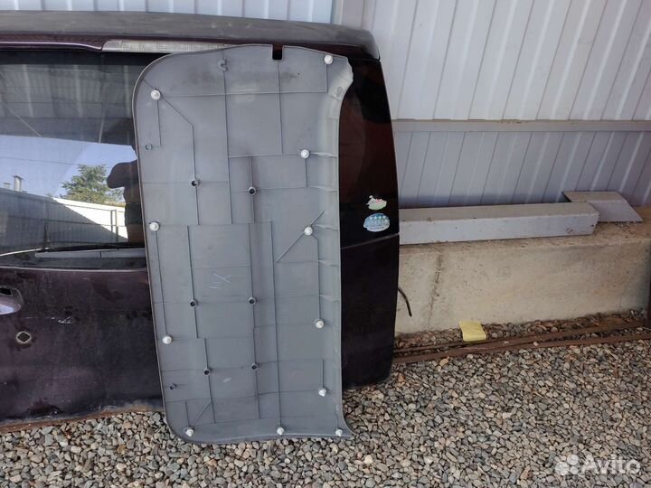 Daihatsu move L175S 2009г Задняя дверь