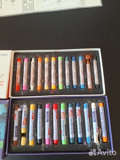 Пастель сухая художественная