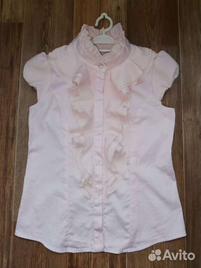 Красивая брендовая блузка, р.120-128