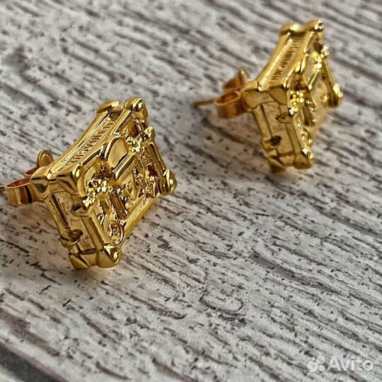 Серьги louis vuitton