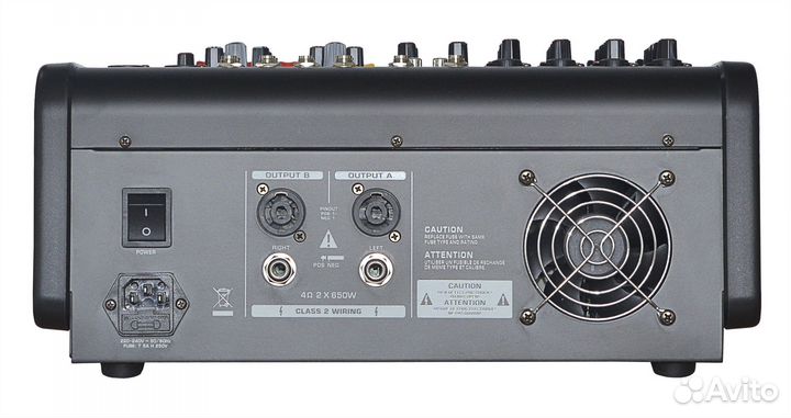 SVS Audiotechnik mixers PM-8A Активный аналоговый