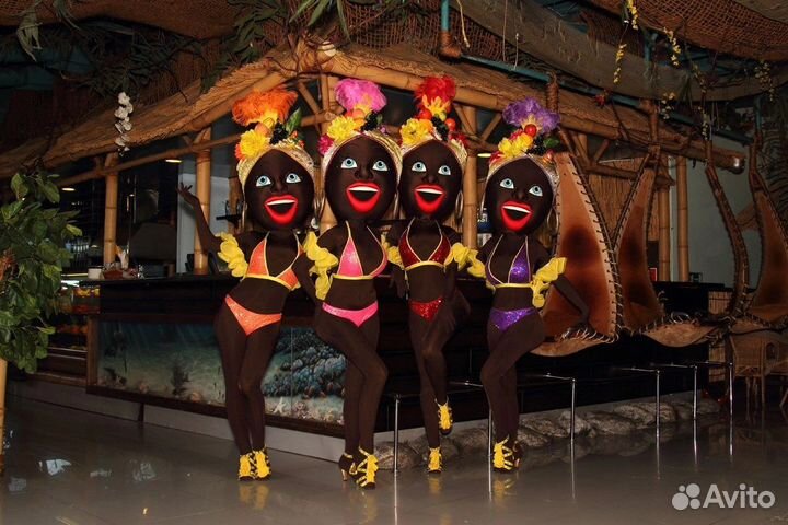 Мулатка, костюм ростовой куклы