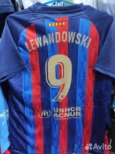 Футбольная форма Барселона Левандовски Новая