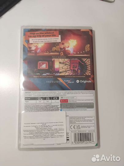 It Takes Two Nintendo Switch (Русские субтитры)