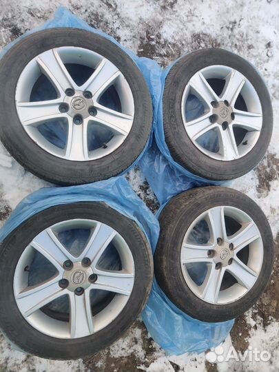 Диски Mazda 6gg R16 + летняя резина