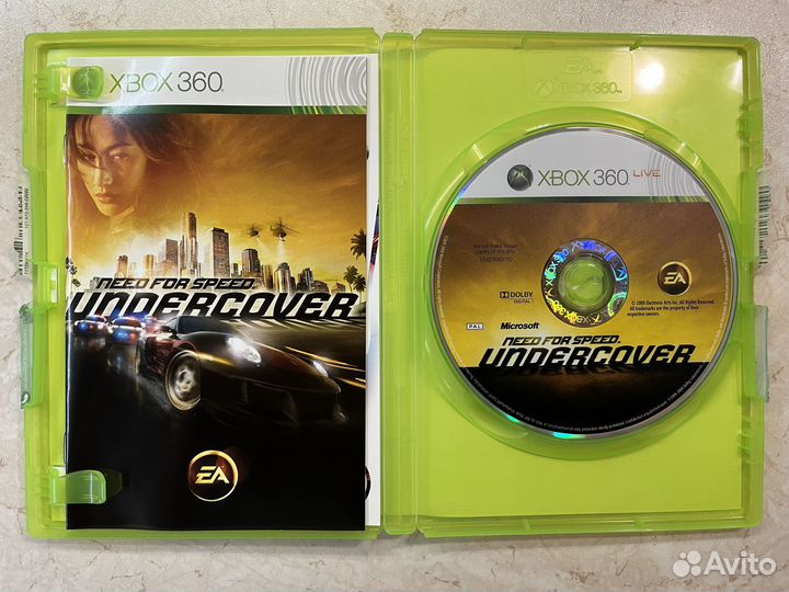 Need For Speed: Undercover RUS 2008 Xbox 360