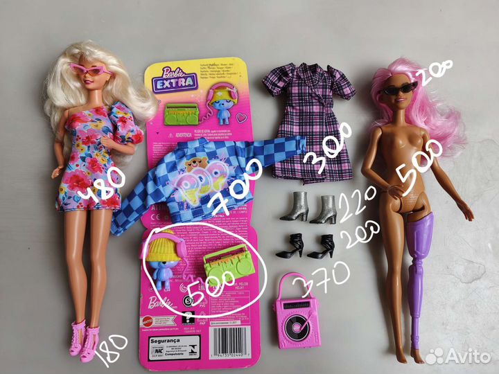 Барби экстра новинки одежда для кукол
