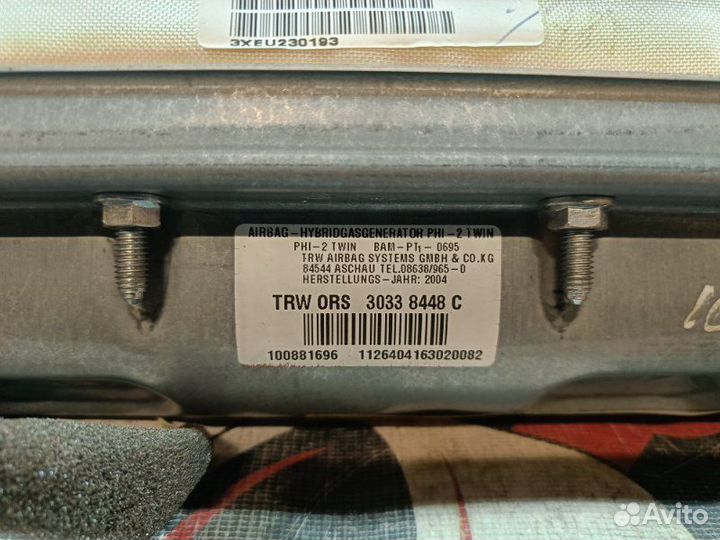 Подушка AirBag пассажирская Ford Focus 1 MK1 1.8L