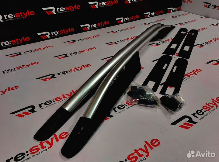 Рейлинги Honda CR-V 06-12г Серебро DyXxjA