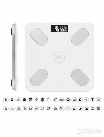 Умные напольные весы с Bluetooth