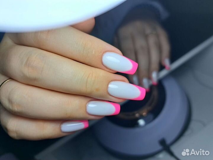 Маникюр наращивание