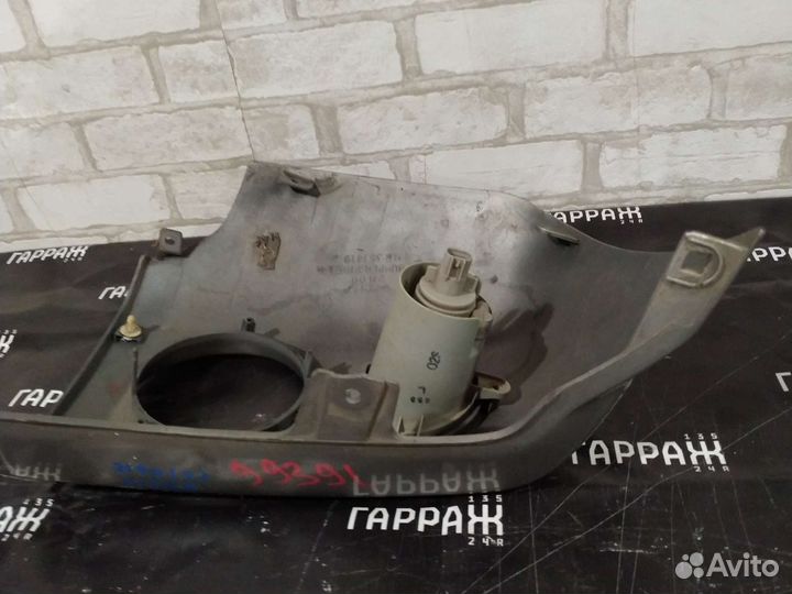 Клык бампера передний левый Mitsubishi Pajero Mini