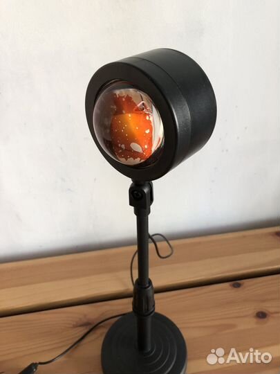 Лампа закат