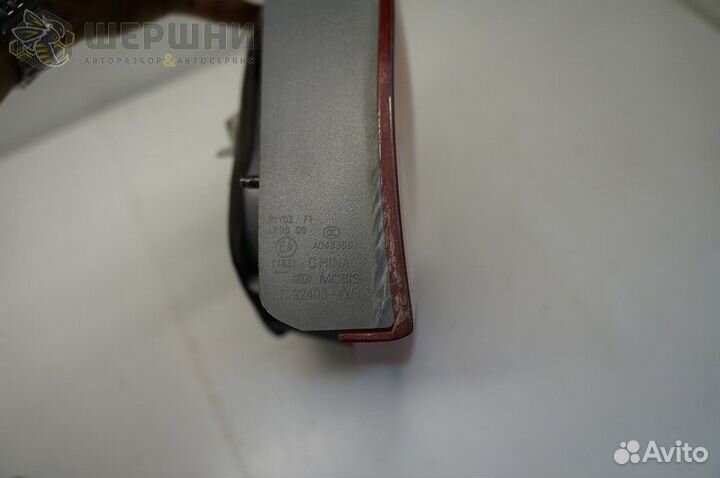 Фонарь задний внутренний левый Kia Rio 12- (92403