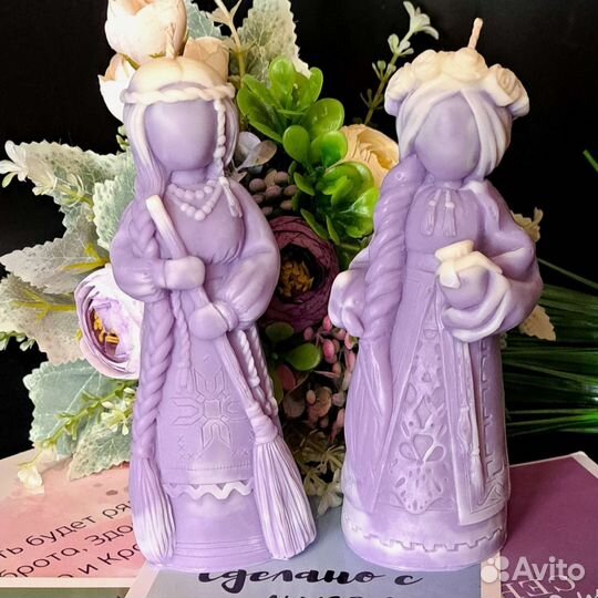 Ароматизированные свечи ручной работы