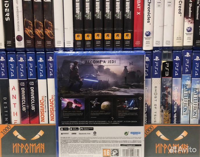 Игры PS5 Star Wars: jedi Fallen Order