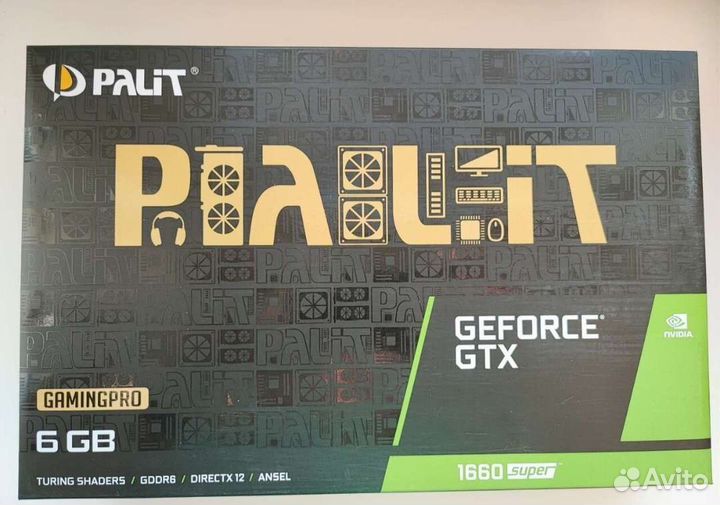Видеокарта gtx 1660 super 6gb