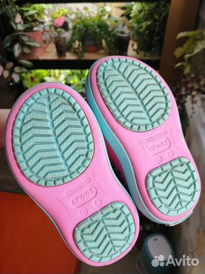 Сноубутсы crocs c8 15см по стельке