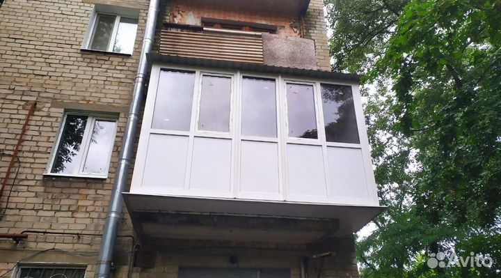 Балкон пвх под ключ