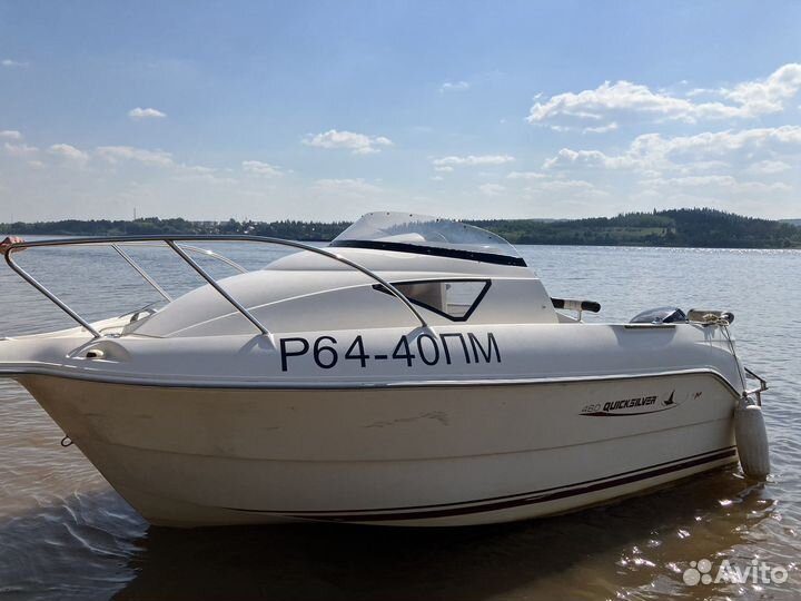 Катер квиксильвер полный комплект