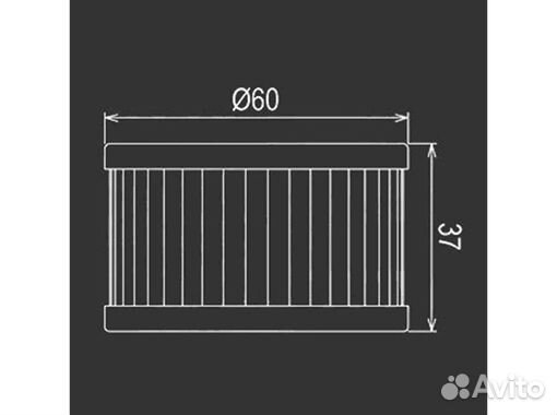 Масляный фильтр HI FLO HF137