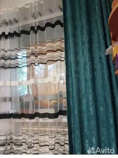 Тюль в полоску 400*270