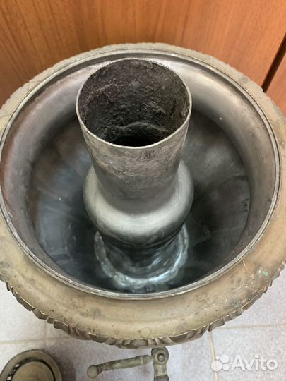 Самовар угольный на дровах груша 8л Пучкова