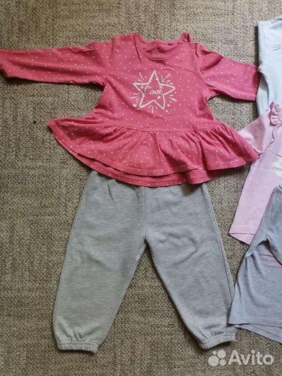 Пакет вещей для девочки 86-92