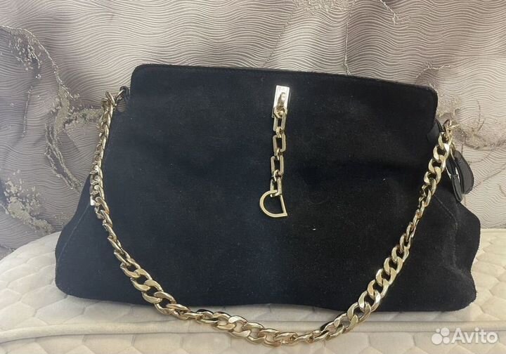 Сумка женская замшевая
