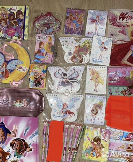 Вещи Винкс winx блокноты, календарь, канцелярия