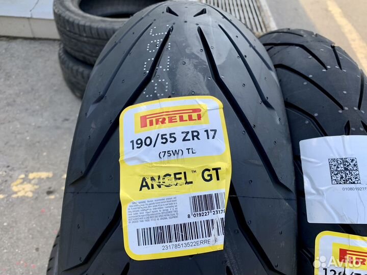 Комплект шины r17 120/70 190/55 Пирелли