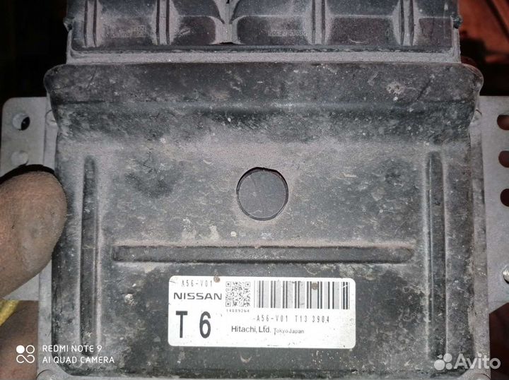 Блок управления efi Nissan March 2003 AK12 CR12DE