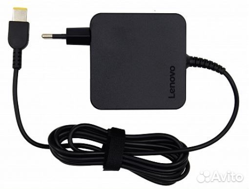 Блок питания Lenovo прямоугольный разъем, 65W (20V